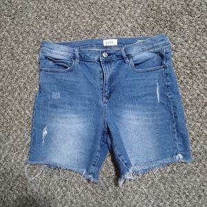 Distressed Shorts